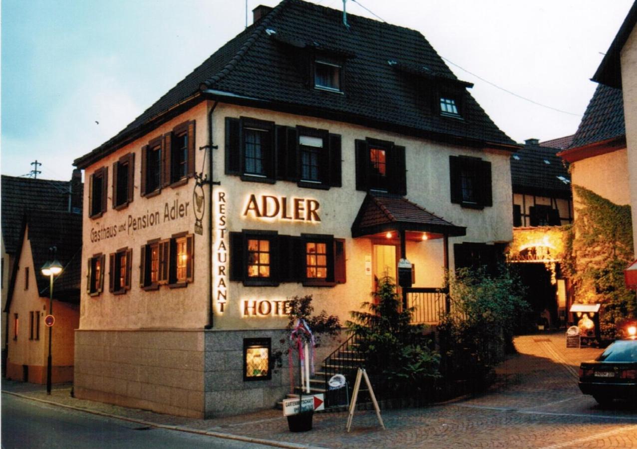 Adler Gaststube Hotel Biergarten Бад Рапенау Екстериор снимка